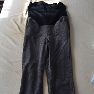 Gray loft maternity corduroys size 10